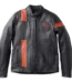 Harley Davidson Men’s Hwy-100 Waterproof Leather Jacket