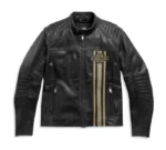 Harley Davidson Men’s Triple Vent Passing Link II Leather Jacket