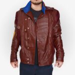 Peter Quill Guardians of The Galaxy Star Lord Leather Jacket
