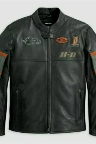 Harley Davidson Men’s Screaming Eagle Leather Jacket