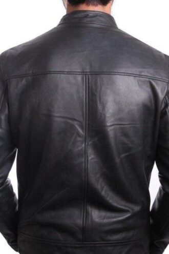 Black Biker Leather Jacket