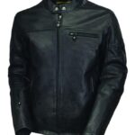 Men’s Ronin Black Leather Jacket