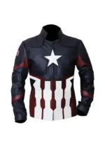 CAPTAIN AMERICA LEATHER JACKET FOR KIDS
