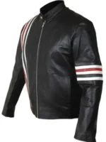 American Flag Leather Motorcycle Jacket