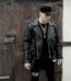 Handmade Brando Gothic Spike Studded Genuine Cowhide Leather Shoulder Epaulets Men Fashion Belted Punk Jacket