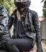 New Women Ladies Jacket Biker Black Moto Genuine Real lambskin Leather Jacket Retro