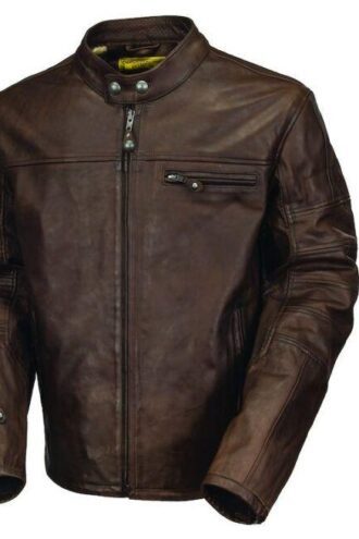 Men’s Ronin Black Leather Jacket