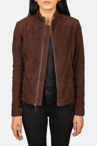 Classic Suede Motorcycle Jacket