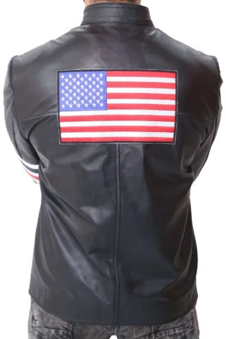 Easy Rider Captain America Black Jacket