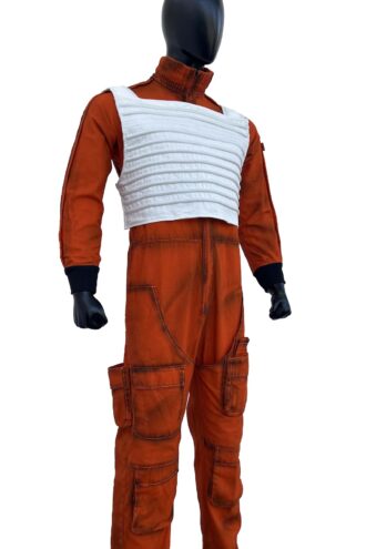 Inspired By Star wars Luke Skywalker Star Wars Rebel Pilot X Wings Costume with Vest
