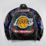 Lakers 2001 Championship Leather Jacket