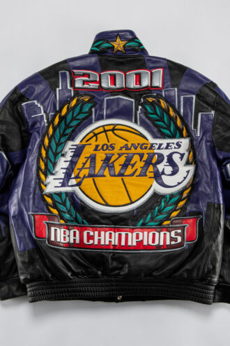 Lakers 2001 Championship Leather Jacket
