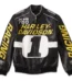 Men's Start Your Engines Leather Racing Jacket
