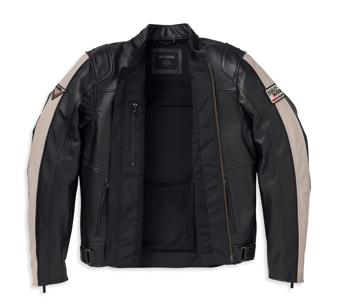 Men's Hwy-100 Waterproof Leather Jacket