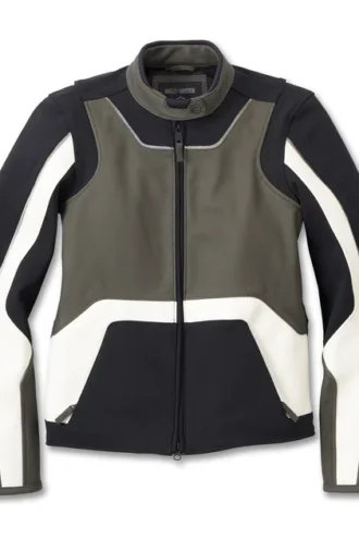 Women's Ace Mixed Leather Riding Jacket