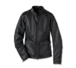 Women's H-D Flex Layering System Captains Leather Riding Jacket Outer Layer