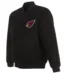 Arizona Cardinals Reversible Wool Jacket - Black