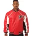 Atlanta Falcons  Leather Jacket - Red/White