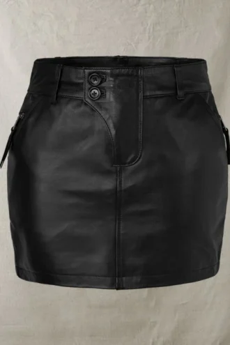 PIRATE LEATHER SKIRT