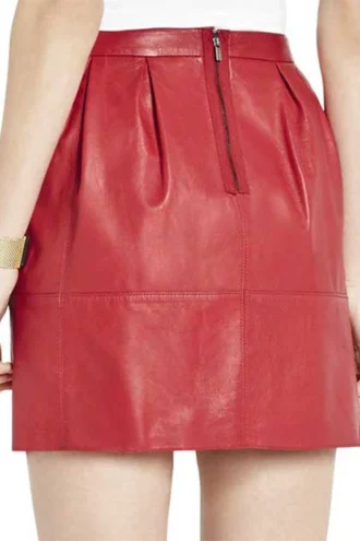 CANDY LEATHER SKIRT