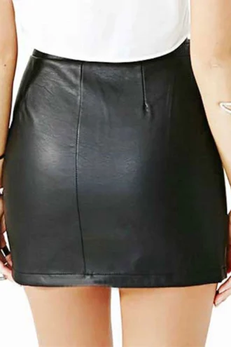 CANYON LEATHER SKIRT