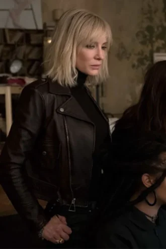 CATE BLANCHETT LEATHER JACKET