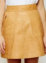 CAVALRY LEATHER SKIRT 
