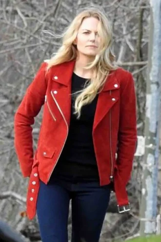 JENNIFER MORRISON ONCE UPON A TIME LEATHER JACKET