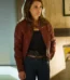 KERI RUSSELL THE AMERICANS LEATHER JACKET