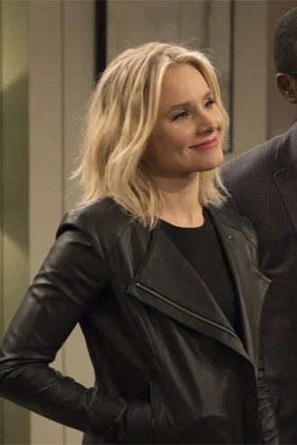 KRISTEN BELL THE GOOD PLACE LEATHER JACKET