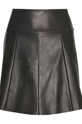 LUXOR LEATHER SKIRT