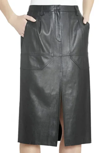 MABLE LEATHER SKIRT
