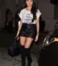 MADISON BEER LEATHER SKIRT