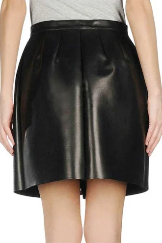 MAXINE LEATHER SKIRT