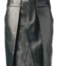 REFLECTIVE LEATHER SKIRT