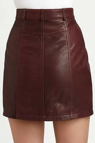 STYLISH LEATHER SKIRT