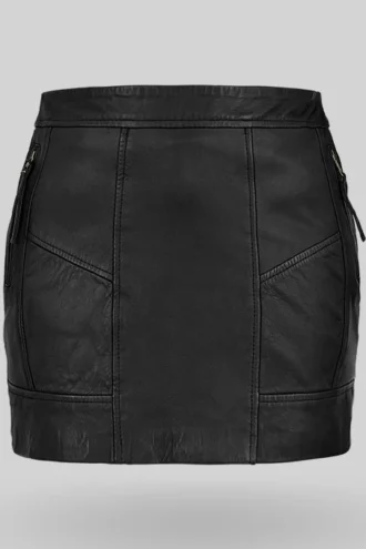 VICIOUS LEATHER SKIRT