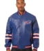 Buffalo Bills All Leather Jacket - Royal/Red