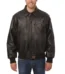 Carolina Panthers Tonal Leather Jacket - Black