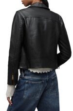 Dalby Leather Biker Jacket