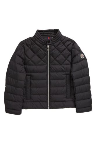 Kids' Clean the Quilted Down Biker Jacket