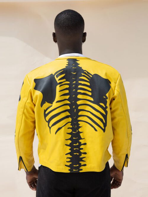 WOLVERINE SKELETON LEATHER JACKET