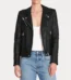 Women’s Iconic Rave Black Leather Jacket