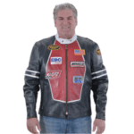 RACE JACKET W/PATCHES