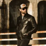 THOMPSON LEATHER MOTO JACKET