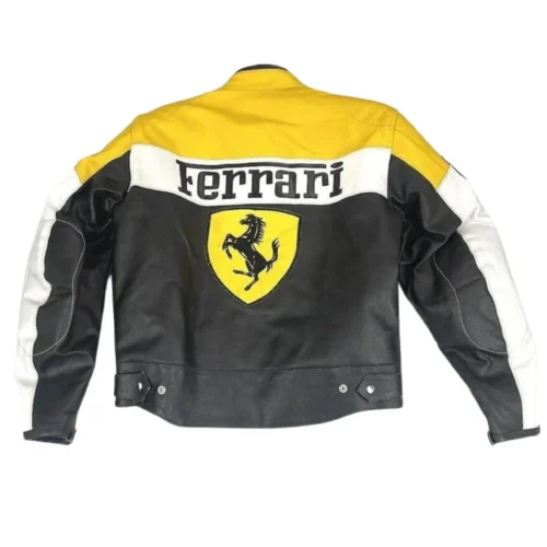 LEATHER FERRARI JACKET