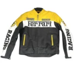 LEATHER FERRARI JACKET