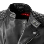 TRIUMPH BRADDAN ASYMMETRIC LEATHER JACKET