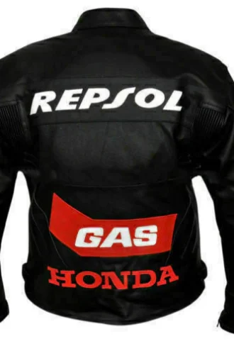 HONDA Motorbike Racing Leather Jacke