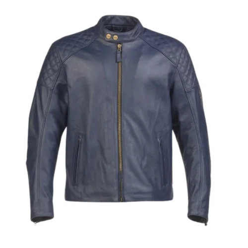 TRIUMPH BRADDAN ASYMMETRIC LEATHER JACKET